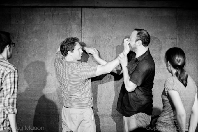 Improvising with Adal Rifai at iO. Photo Credit: Oopey Mason